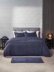 Σεντόνι με Λάστιχο Cannon Imperial 200TC 100X200+40 / Blue Indigo